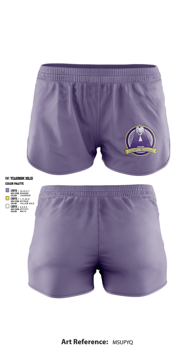 Amsterdam High School Volleyball 89487268 Women's Shorts - 2