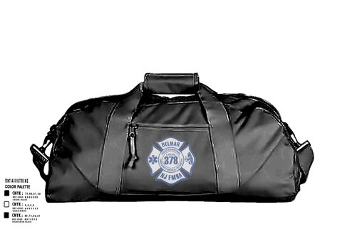 Duffle Bag, Belmar FMBA, Fire Department, Teamtime, Team time, sublimation, custom sports apparel, team uniforms, spirit wear, spiritwear, sports uniforms, custom shirts, team store, custom team store, fundraiser sports, apparel fundraiser