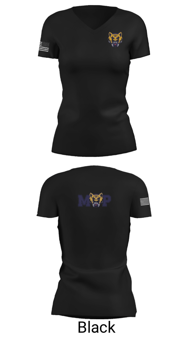 Womens Short Sleeve Vneck Shirt, Moss Point High School Band, Spirit Store, Teamtime, Team time, sublimation, custom sports apparel, team uniforms, spirit wear, spiritwear, sports uniforms, custom shirts, team store, custom team store, fundraiser sports, apparel fundraiser