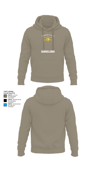 Hoodie, Bandoleros, , Teamtime, Team time, sublimation, custom sports apparel, team uniforms, spirit wear, spiritwear, sports uniforms, custom shirts, team store, custom team store, fundraiser sports, apparel fundraiser