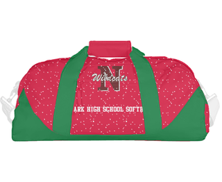 Duffle Bag, Newark High School Softball, Softball, Teamtime, Team time, sublimation, custom sports apparel, team uniforms, spirit wear, spiritwear, sports uniforms, custom shirts, team store, custom team store, fundraiser sports, apparel fundraiser
