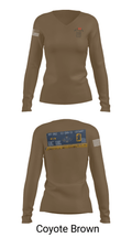 323 chem maint 12311738 Women's Long Sleeve V-neck Shirt - 17