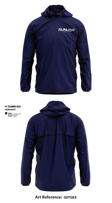 Windbreaker, RUNurse, Cross Country, Teamtime, Team time, sublimation, custom sports apparel, team uniforms, spirit wear, spiritwear, sports uniforms, custom shirts, team store, custom team store, fundraiser sports, apparel fundraiser