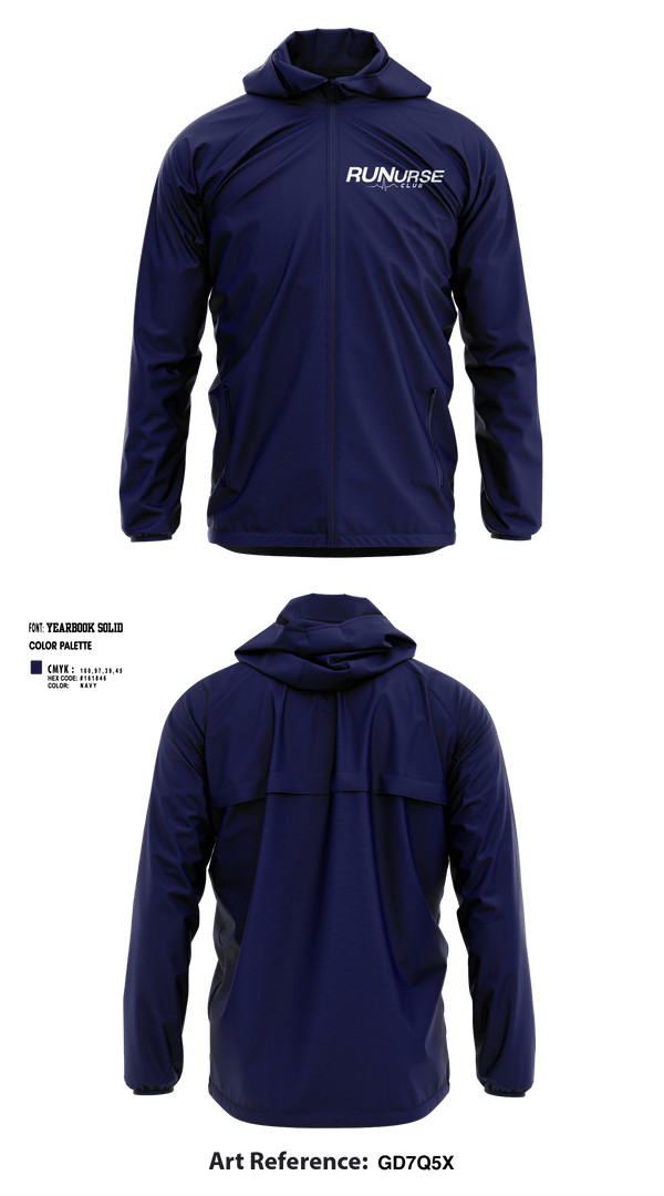 Windbreaker, RUNurse, Cross Country, Teamtime, Team time, sublimation, custom sports apparel, team uniforms, spirit wear, spiritwear, sports uniforms, custom shirts, team store, custom team store, fundraiser sports, apparel fundraiser