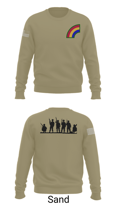 42ND Infantry Division 74550068 Crew Neck Sweatshirt - 85