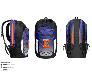 Gear Bag, Edison High School Cross Country, Cross Country, Teamtime, Team time, sublimation, custom sports apparel, team uniforms, spirit wear, spiritwear, sports uniforms, custom shirts, team store, custom team store, fundraiser sports, apparel fundraiser