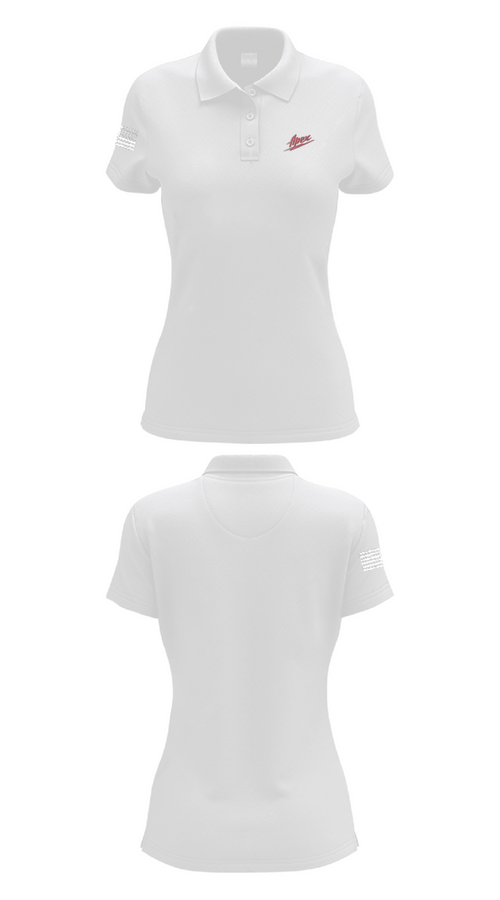 Womens Short Sleeve Performance Polo, Apex Steel Ironworks, , Teamtime, Team time, sublimation, custom sports apparel, team uniforms, spirit wear, spiritwear, sports uniforms, custom shirts, team store, custom team store, fundraiser sports, apparel fundraiser