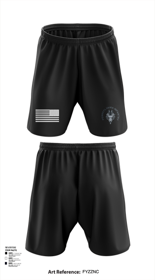 Athletic Shorts With Pockets, 1-112 INF Assassins, , Teamtime, Team time, sublimation, custom sports apparel, team uniforms, spirit wear, spiritwear, sports uniforms, custom shirts, team store, custom team store, fundraiser sports, apparel fundraiser