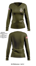 undefined Women's Long Sleeve V-neck Shirt - 2