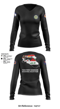 44th ICBT 60779242 Women's Long Sleeve V-neck Shirt - 111