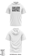Colorado Lightning Basketball Club 24894382 Short Sleeve Performance Shirt with hood - 6