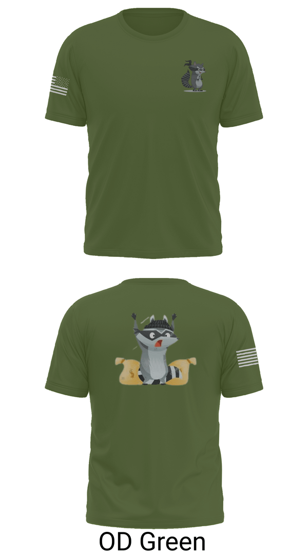 Old School Cotton Feel Shirt, 2-2 B Co., Army, Teamtime, Team time, sublimation, custom sports apparel, team uniforms, spirit wear, spiritwear, sports uniforms, custom shirts, team store, custom team store, fundraiser sports, apparel fundraiser