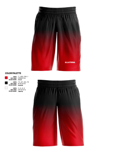 Allatoona 54551667 Mens Basketball Shorts 40