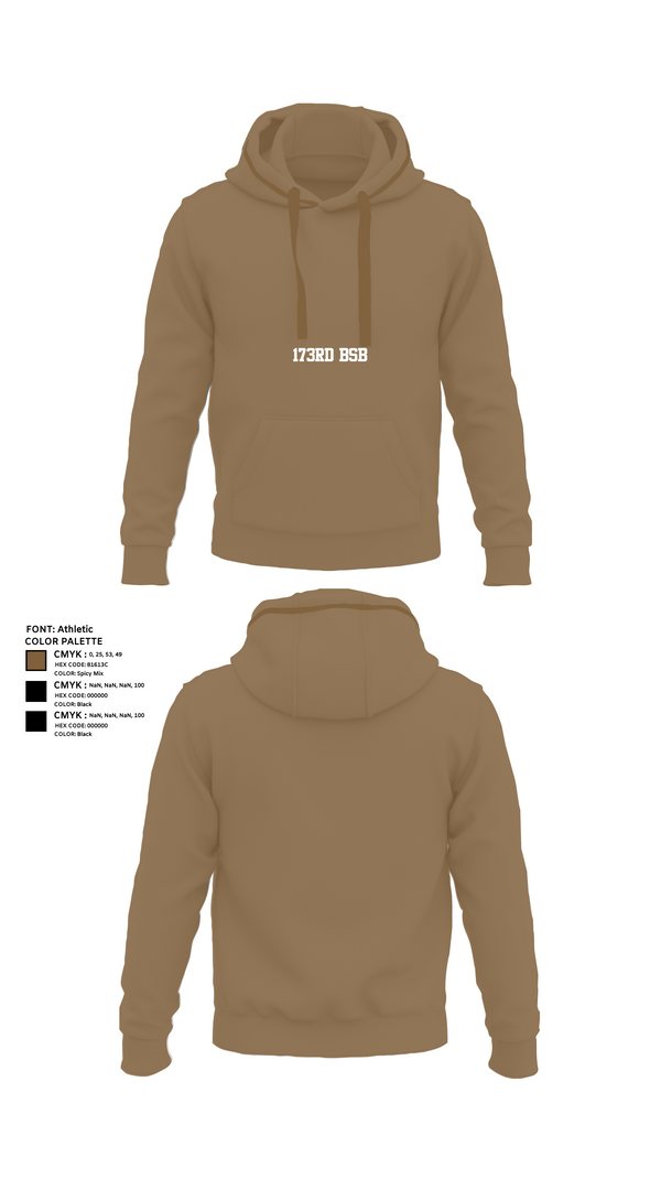 Hoodie, 173rd BSB, , Teamtime, Team time, sublimation, custom sports apparel, team uniforms, spirit wear, spiritwear, sports uniforms, custom shirts, team store, custom team store, fundraiser sports, apparel fundraiser