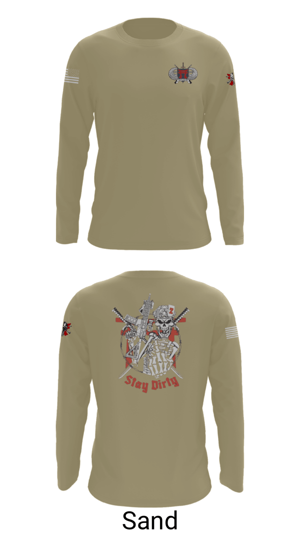 Long Sleeve Performance Shirt, Dirty Deuce, , Teamtime, Team time, sublimation, custom sports apparel, team uniforms, spirit wear, spiritwear, sports uniforms, custom shirts, team store, custom team store, fundraiser sports, apparel fundraiser
