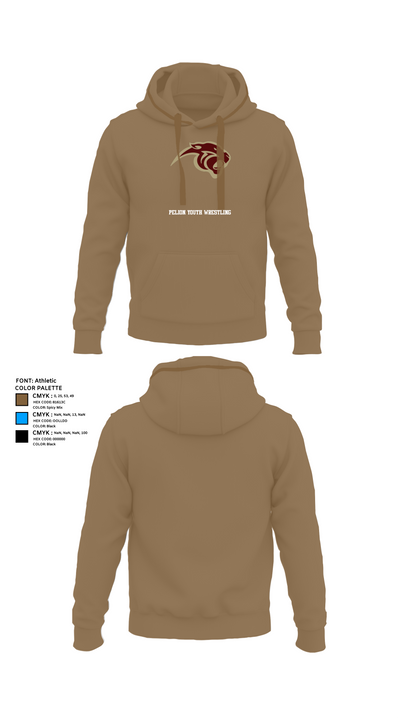 Pelion Youth Wrestling 55774781 Hoodie - 4