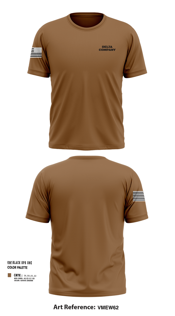 Short Sleeve Performance Shirt, Delta company, Army, Teamtime, Team time, sublimation, custom sports apparel, team uniforms, spirit wear, spiritwear, sports uniforms, custom shirts, team store, custom team store, fundraiser sports, apparel fundraiser