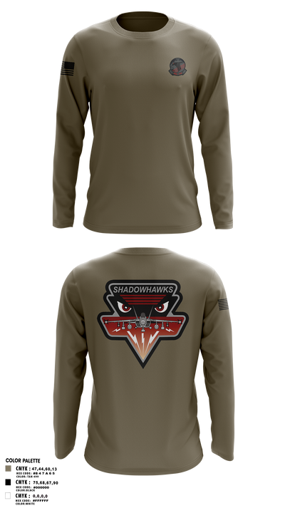 VAQ-141 20822275 Long Sleeve Performance Shirt 1