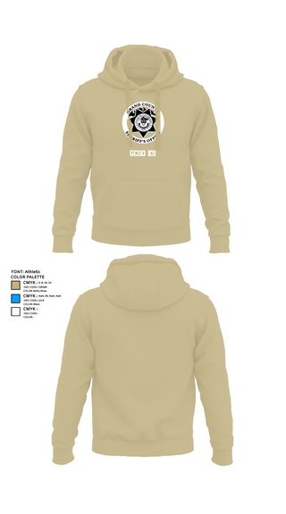 Hoodie, GCSO K9, , Teamtime, Team time, sublimation, custom sports apparel, team uniforms, spirit wear, spiritwear, sports uniforms, custom shirts, team store, custom team store, fundraiser sports, apparel fundraiser