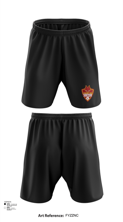 Marion High School Soccer 2860399 Athletic Shorts With Pockets - 144