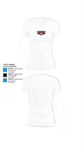 Clarke County High School Volleyball 53298744 Women's Short Sleeve V-neck Shirt - 18