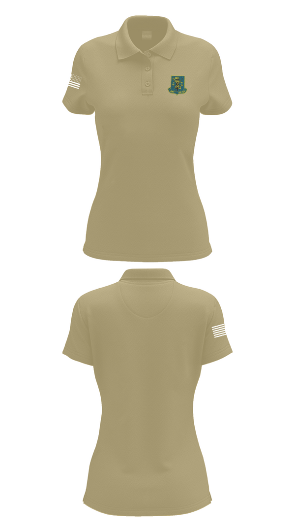 Womens Short Sleeve Performance Polo, 981st MP CO, , Teamtime, Team time, sublimation, custom sports apparel, team uniforms, spirit wear, spiritwear, sports uniforms, custom shirts, team store, custom team store, fundraiser sports, apparel fundraiser