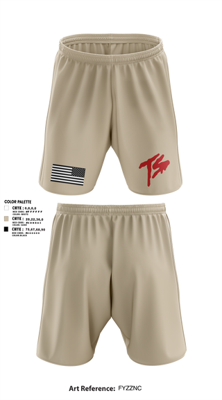 Athletic Shorts With Pockets, Terro Squad, Army, Teamtime, Team time, sublimation, custom sports apparel, team uniforms, spirit wear, spiritwear, sports uniforms, custom shirts, team store, custom team store, fundraiser sports, apparel fundraiser