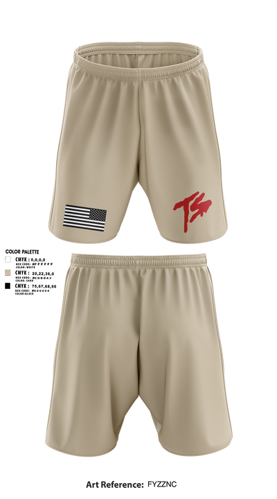 Terro Squad 89875983 Athletic Shorts With Pockets - 1