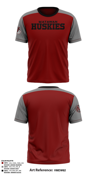 Short Sleeve Performance Shirt, Matawam Huskies, Baseball, Teamtime, Team time, sublimation, custom sports apparel, team uniforms, spirit wear, spiritwear, sports uniforms, custom shirts, team store, custom team store, fundraiser sports, apparel fundraiser