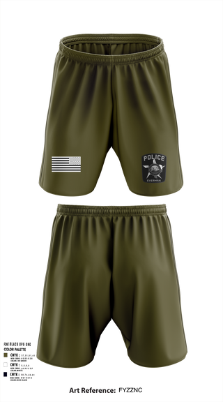 Athletic Shorts With Pockets, K9-Unit, Police, Teamtime, Team time, sublimation, custom sports apparel, team uniforms, spirit wear, spiritwear, sports uniforms, custom shirts, team store, custom team store, fundraiser sports, apparel fundraiser