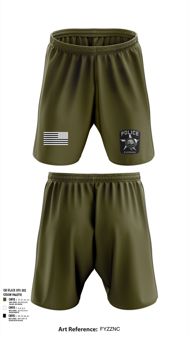 Athletic Shorts With Pockets, K9-Unit, Police, Teamtime, Team time, sublimation, custom sports apparel, team uniforms, spirit wear, spiritwear, sports uniforms, custom shirts, team store, custom team store, fundraiser sports, apparel fundraiser