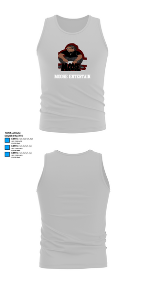 Tank Top, Moose entertain, , Teamtime, Team time, sublimation, custom sports apparel, team uniforms, spirit wear, spiritwear, sports uniforms, custom shirts, team store, custom team store, fundraiser sports, apparel fundraiser