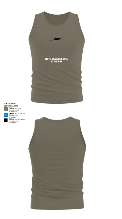 319th Maintenance Squadron 60744056 Tank Top - 79