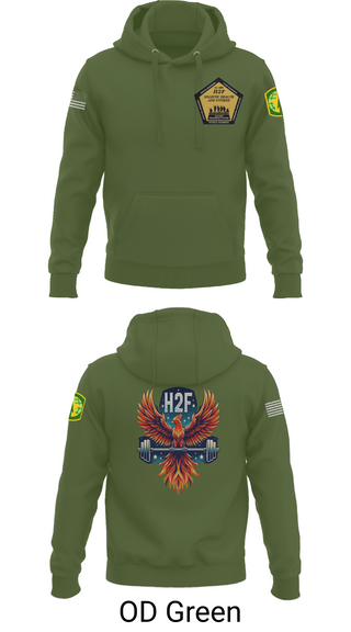 Hoodie, Phoenix H2F, Army, Teamtime, Team time, sublimation, custom sports apparel, team uniforms, spirit wear, spiritwear, sports uniforms, custom shirts, team store, custom team store, fundraiser sports, apparel fundraiser