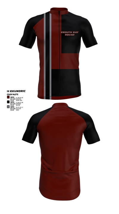 South Bay Squad 81164843 Short Sleeve Performance Shirt - 1