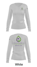 Crabtree Plumbing & Piping 20827864 Women's Long Sleeve V-neck Shirt - 16