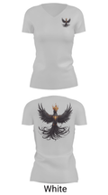 Phantom Phoenix 51318306 Women's Short Sleeve V-neck Shirt - 19
