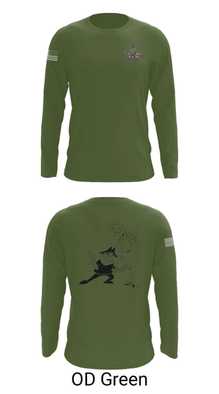 Long Sleeve Performance Shirt, 18th EOD Det, Army, Teamtime, Team time, sublimation, custom sports apparel, team uniforms, spirit wear, spiritwear, sports uniforms, custom shirts, team store, custom team store, fundraiser sports, apparel fundraiser