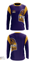 A2Zoe Basketball 60919900 Long Sleeve Performance Shirt 2