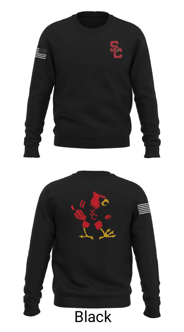Crew Neck Sweatshirt, Scott County High School Golf, Golf, Teamtime, Team time, sublimation, custom sports apparel, team uniforms, spirit wear, spiritwear, sports uniforms, custom shirts, team store, custom team store, fundraiser sports, apparel fundraiser