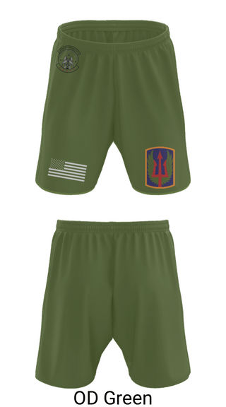 Athletic Shorts With Pockets, 1-169th E Company, National Guard, Teamtime, Team time, sublimation, custom sports apparel, team uniforms, spirit wear, spiritwear, sports uniforms, custom shirts, team store, custom team store, fundraiser sports, apparel fundraiser