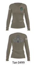 Charlie “Chaos” Company 47870658 Women's Long Sleeve V-neck Shirt - 77