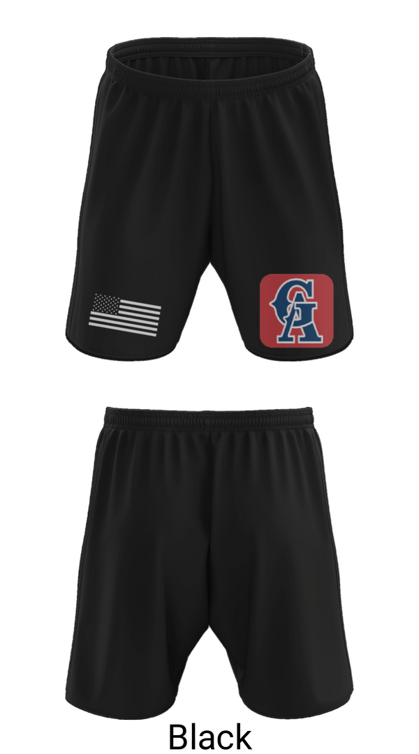 Athletic Shorts With Pockets, Glen Allen Youth Athletic Association Baseball, Baseball, Teamtime, Team time, sublimation, custom sports apparel, team uniforms, spirit wear, spiritwear, sports uniforms, custom shirts, team store, custom team store, fundraiser sports, apparel fundraiser