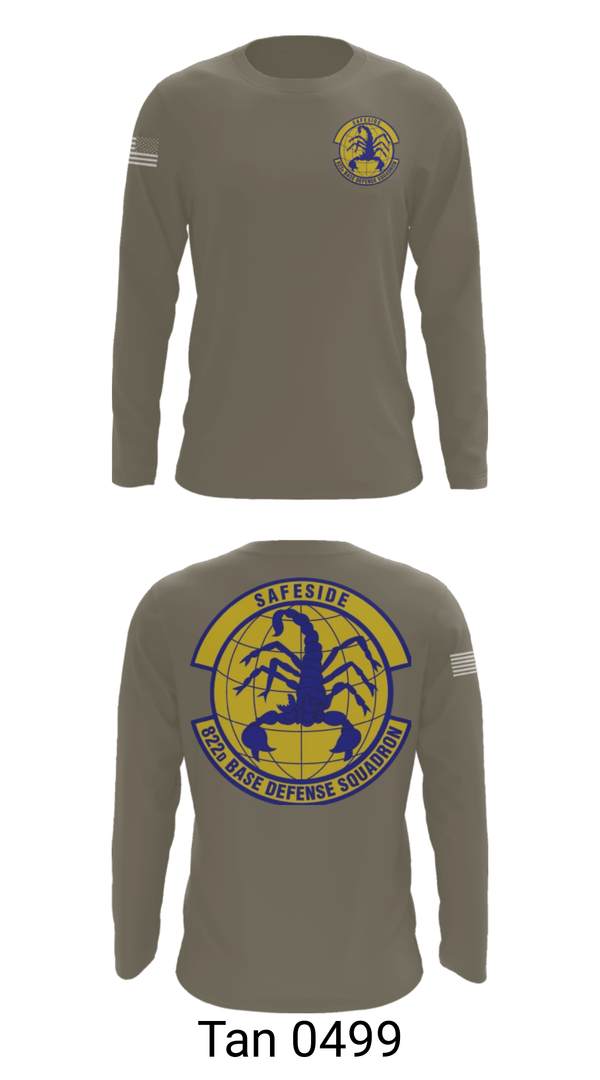 Long Sleeve Performance Shirt, Safeside, Air Force, Teamtime, Team time, sublimation, custom sports apparel, team uniforms, spirit wear, spiritwear, sports uniforms, custom shirts, team store, custom team store, fundraiser sports, apparel fundraiser