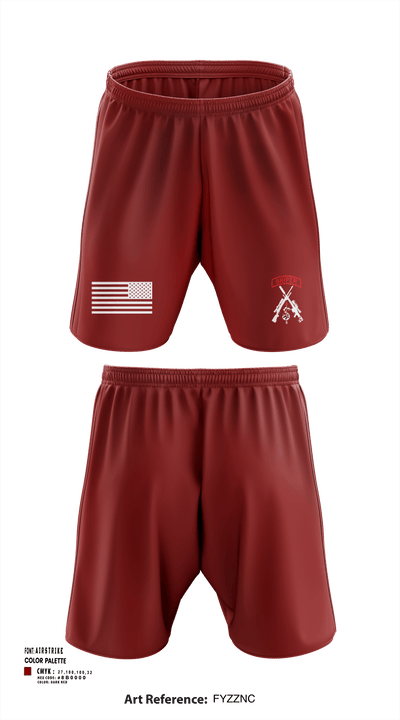 2-5 CAV Snipers 24011849 Athletic Shorts With Pockets - 116