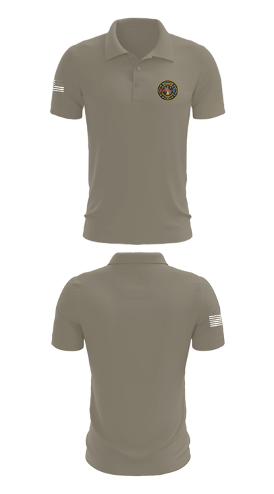Ravenswood Volunteer Fire Department 47205715 Short Sleeve Performance Polo - 67