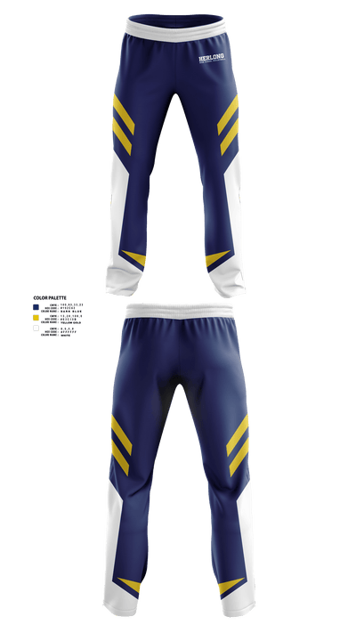 Herlong High School Volleyball 19383141 Sweatpants - 40