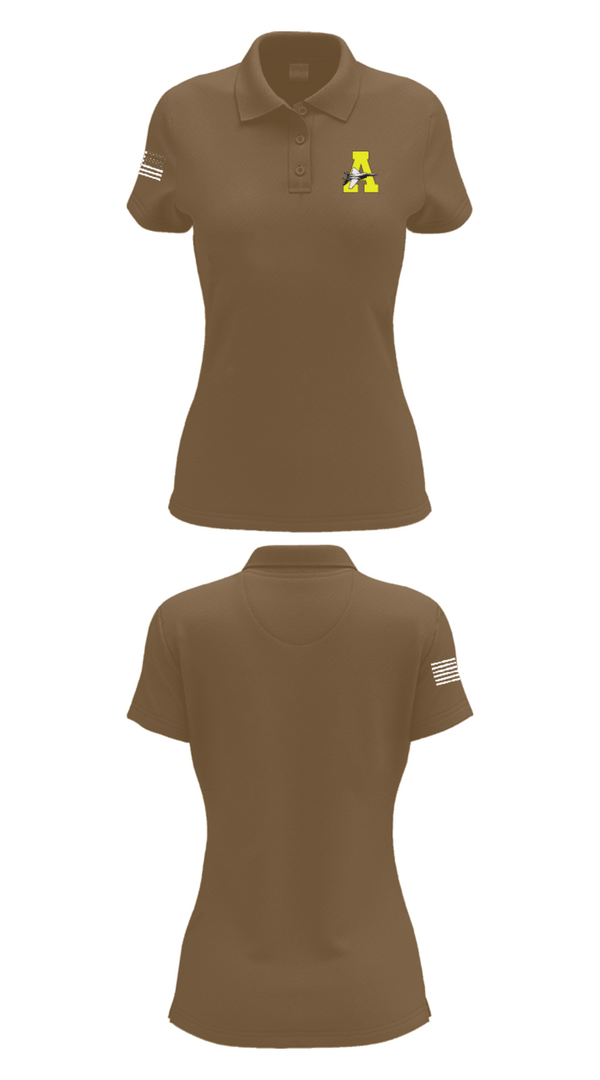 Womens Short Sleeve Performance Polo, Airport High School Cheer, Cheer, Teamtime, Team time, sublimation, custom sports apparel, team uniforms, spirit wear, spiritwear, sports uniforms, custom shirts, team store, custom team store, fundraiser sports, apparel fundraiser