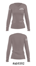 Lander Rural Fire 28452325 Women's Long Sleeve V-neck Shirt - 7