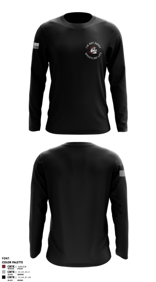 Long Sleeve Rash Guard Shirt, Braden River High School Wrestling, Wrestling, Teamtime, Team time, sublimation, custom sports apparel, team uniforms, spirit wear, spiritwear, sports uniforms, custom shirts, team store, custom team store, fundraiser sports, apparel fundraiser